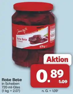 Famila Nord West Rote Bete Angebot