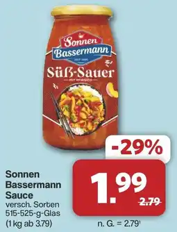 Famila Nord West Sonnen Bassermann Sauce Angebot