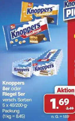 Famila Nord West Knoppers 8er oder Riegel 5er Angebot