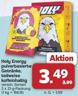 Famila Nord West Holy Energy pulverbasierte Getränke, teilweise koffeinhaltig Angebot