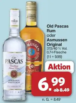 Famila Nord West Old Pascas Rum oder Asmussen Original Angebot