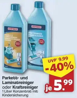 Famila Nord West Parkett- und Laminatreiniger oder Kraftreiniger Angebot