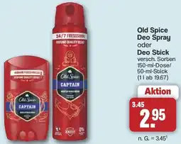 Famila Nord West Old Spice Deo Spray oder Deo Stick Angebot