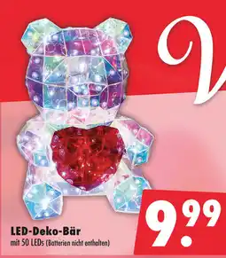 Mäc Geiz LED-Deko-Bär Angebot