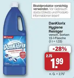 Famila Nord West DanKlorix Hygiene Reiniger Angebot