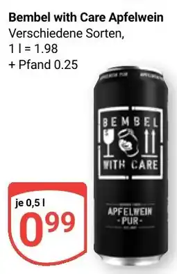 Globus Bembel with Care Apfelwein Angebot