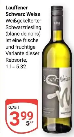 Globus Lauffener Schwarz Weiss Angebot