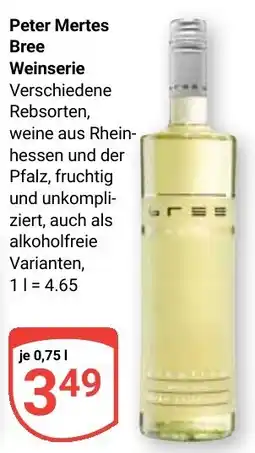 Globus Peter Mertes Bree Weinserie Angebot