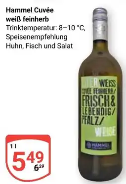 Globus Hammel Cuvée weiß feinherb Angebot