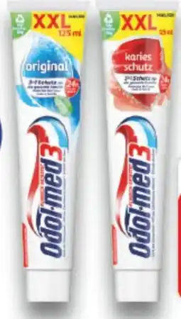 E-Center Odol-Med 3 Zahncreme XXL Angebot