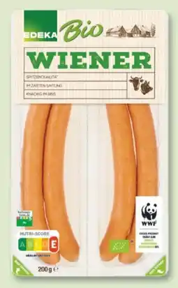 Edeka Edeka Bio Wiener Würstchen Angebot
