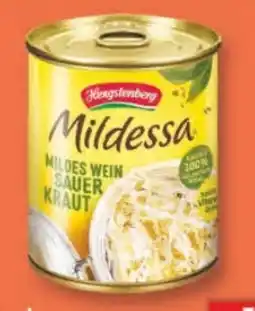 Edeka Hengstenberg Mildessa Mildes Sauerkraut Angebot