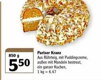 Globus Pariser Kranz Angebot