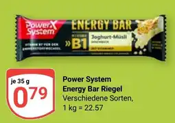 Globus Power System Energy Bar Riegel Angebot