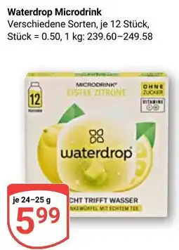 Globus Waterdrop Microdrink Angebot