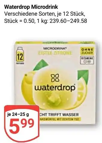 Globus Waterdrop Microdrink Angebot