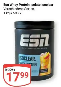 Globus Esn Whey Protein Isolate Isoclear Angebot