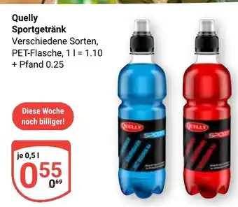 Globus Quelly Sportgetränk Angebot
