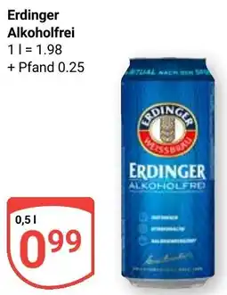 Globus Erdinger Alkoholfrei Angebot