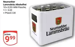 Globus Neumarkter Lammsbräu Alkoholfrei Angebot