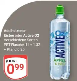 Globus Adelholzener Eistee oder Active 02 Angebot