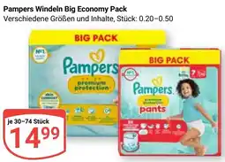 Globus Pampers Windeln Big Economy Pack Angebot