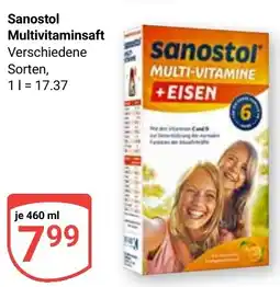 Globus Sanostol Multivitaminsaft Angebot