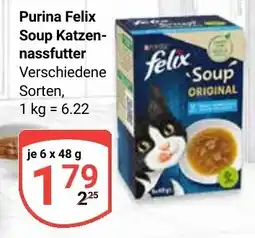 Globus Purina Felix Soup Katzen- nassfutter Angebot
