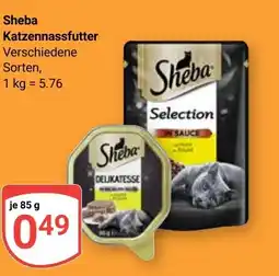 Globus Sheba Katzennassfutter Angebot