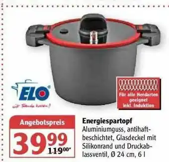 Globus Energiespartopf Elo Angebot