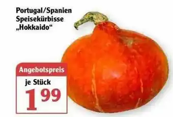 Globus Portugal Oder Spanien Speisekürbisse „hokkaido“ Angebot