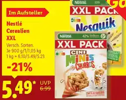 Lidl Nestlé Cerealien XXL Angebot