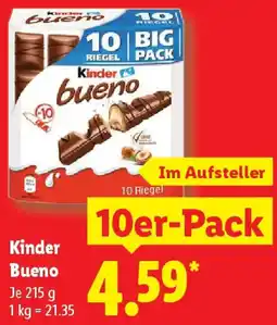 Lidl Kinder Bueno Angebot