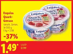 Lidl Exquisa Quark Genuss Angebot