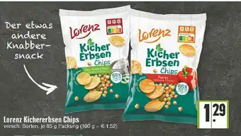 Edeka Lorenz Kinchererbsen Chips Angebot