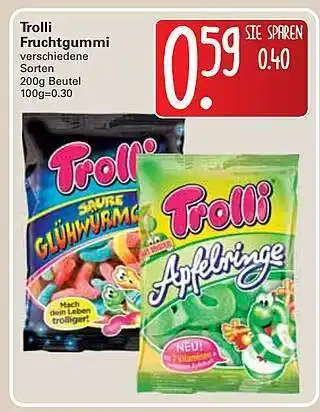 WEZ Trolli Fruchtgummi Angebot