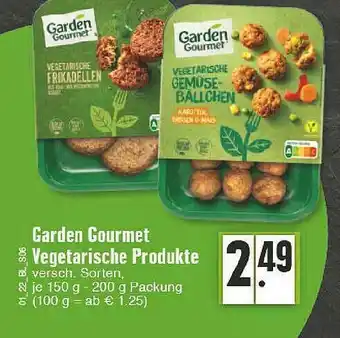 Edeka Garden Gourmet Vegetarische Produkte Angebot