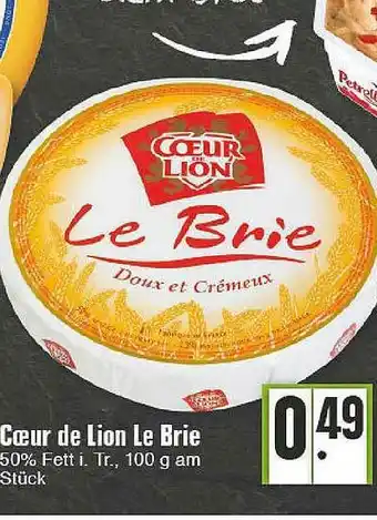 Edeka Coeur De Lion De Brie Angebot