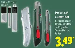 Lidl Parkside Cutter-Set Angebot