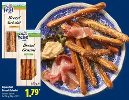 Lidl Alpenfest Brezel Grissini Angebot