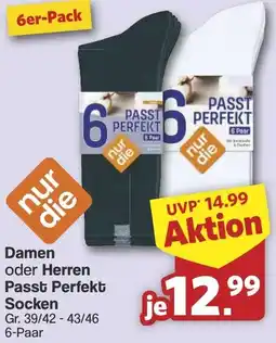 Famila Nord West Damen oder Herren Passt Perfekt Socken Angebot