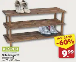 Famila Nord West KESPER Schuhregal Angebot