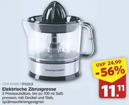 Famila Nord West GOURMETmaxx Elektrische Zitruspresse Angebot