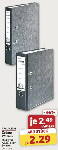 Famila Nord West FALKEN Ordner Wolkenmarmor Angebot