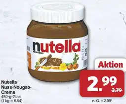 Famila Nord West Nutella Nuss-Nougat Creme Angebot