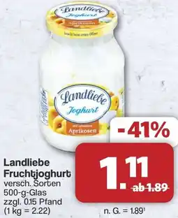 Famila Nord West Landliebe Fruchtjoghurt Angebot