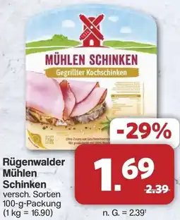 Famila Nord West Rügenwalder Mühlen Schinken Angebot