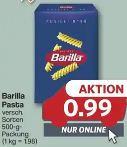 Famila Nord West Barilla Pasta Angebot