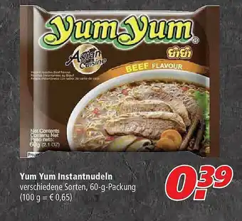 Marktkauf Yum Yum Instantnudeln Angebot