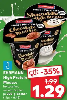 Kaufland EHRMANN High Protein Mousse Angebot